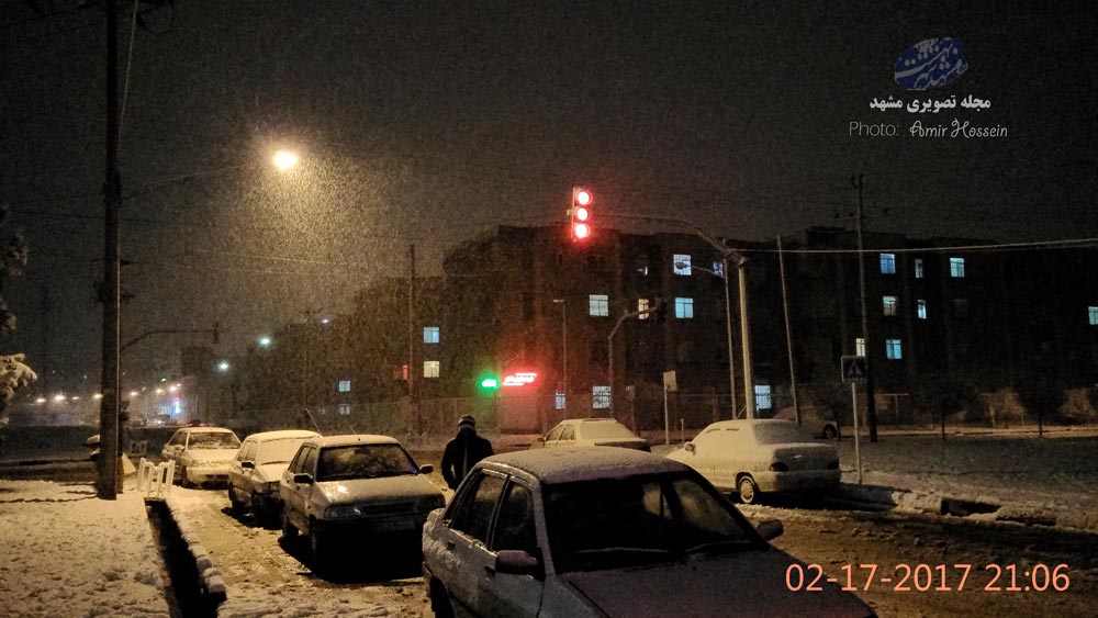 بوران برف 30 بهمن (مشهد)